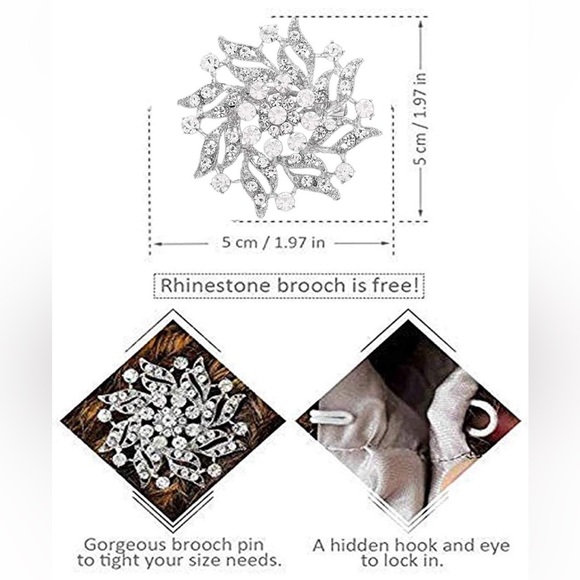 Faux fur wrap/shawl - Picture 3 of 10